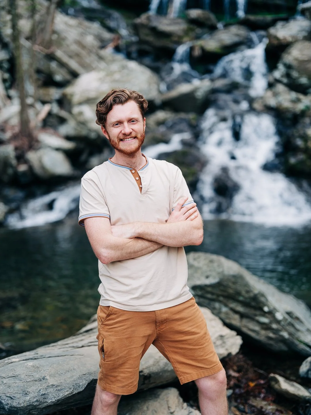 Michael Fox, LMBT #18382, licensed massage therapist at his healing studio in West Asheville NC near the NC Arboretum